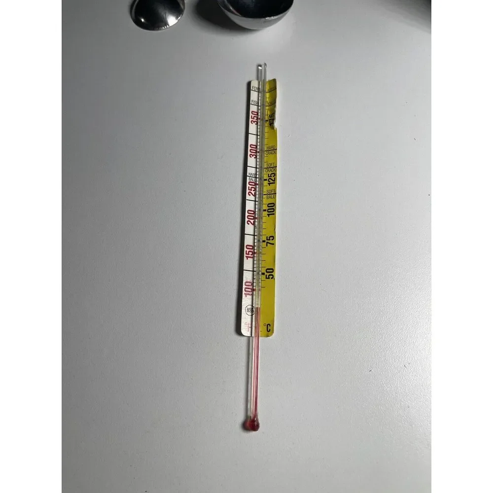 Vintage ACU-RITE Glass Candy Deep Fry Thermometer‎